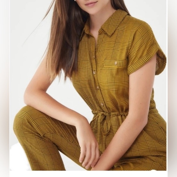Urban Outfitters Pants - Urban Outfitters | Plaid Jumpsuit, XS